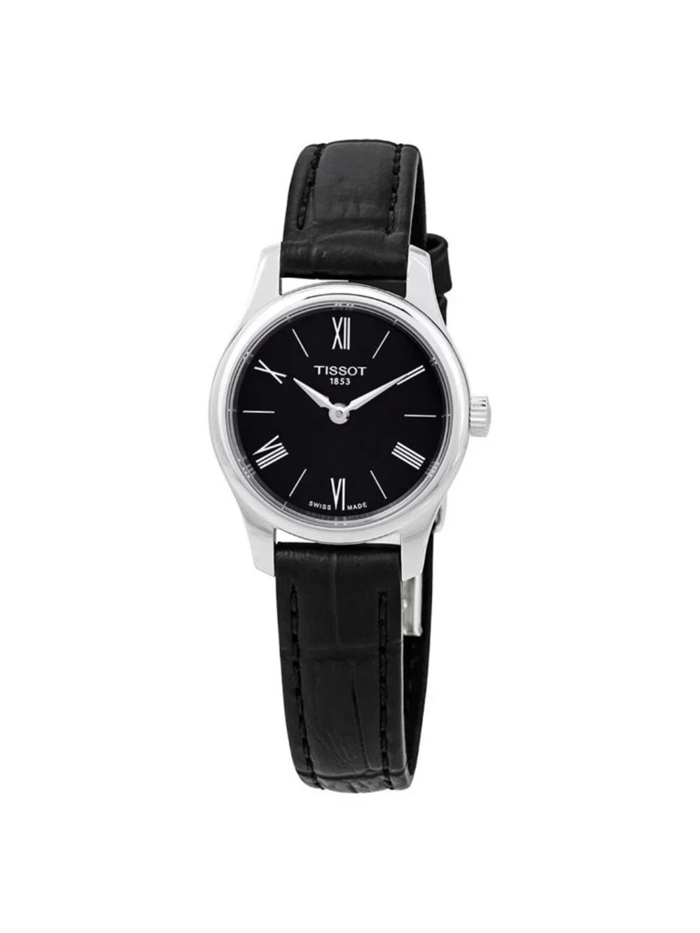 NWT Tissot Tradition 5.5 Black Dial Ladies Watch